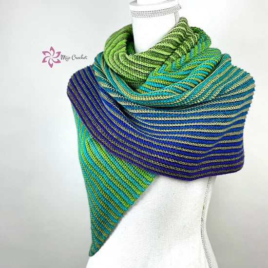 POPULAR!! XY Duo Shawl Yarn Pack by Johanna Lindahl