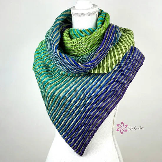 POPULAR!! XY Duo Shawl Yarn Pack by Johanna Lindahl