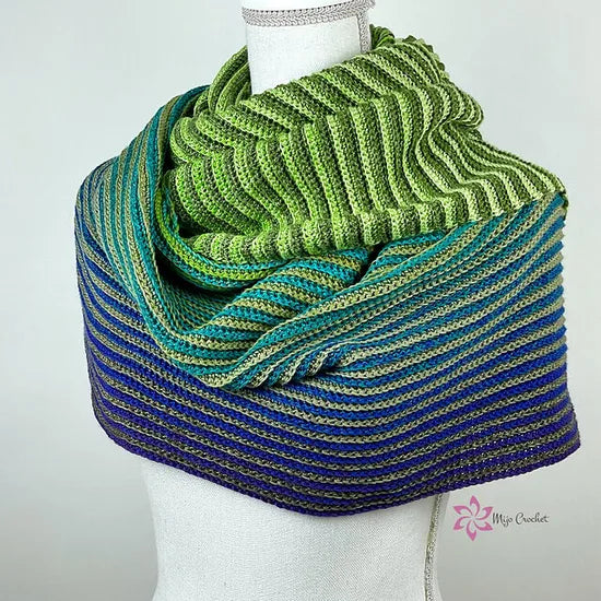 POPULAR!! XY Duo Shawl Yarn Pack by Johanna Lindahl