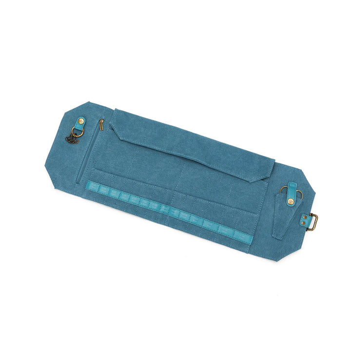 FURTHER REDUCED!! Della Q Maker's Canvas Needle Case - LAST ONES - MAROON ONLY