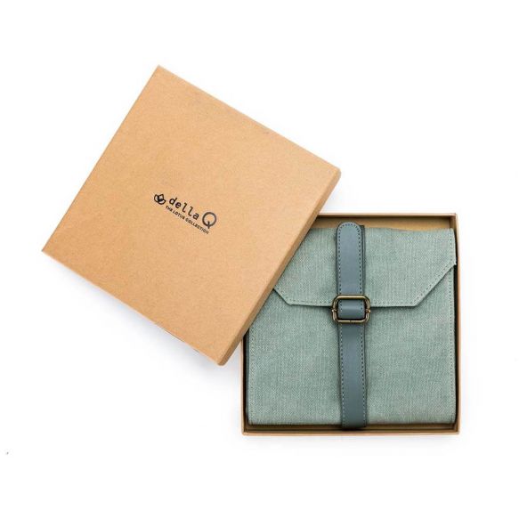 FURTHER REDUCED!! Della Q Maker's Canvas Needle Case - LAST ONES - MAROON ONLY