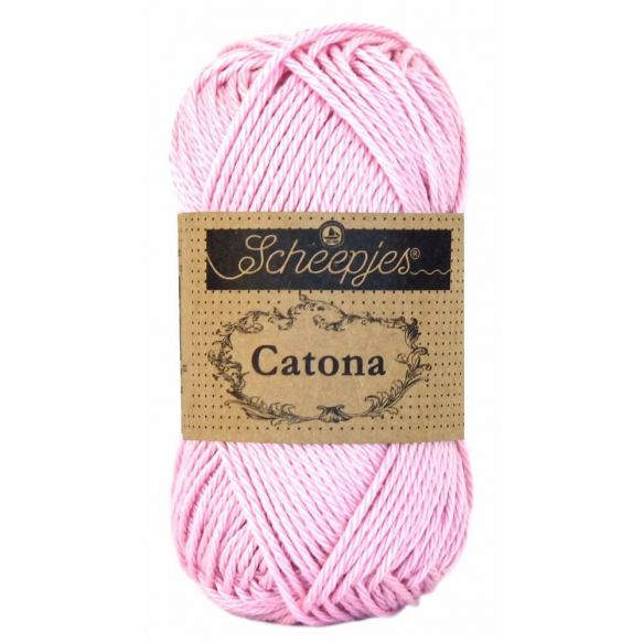 Scheepjes Catona 50gm - 246 Icy Pink