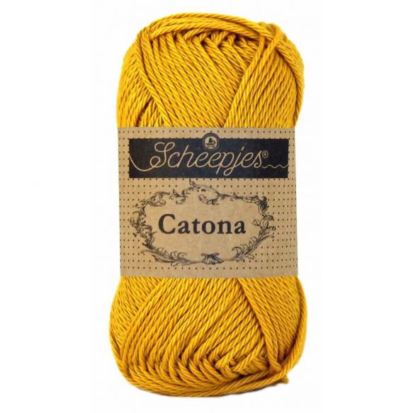Scheepjes Catona 25gm - 249 Saffron