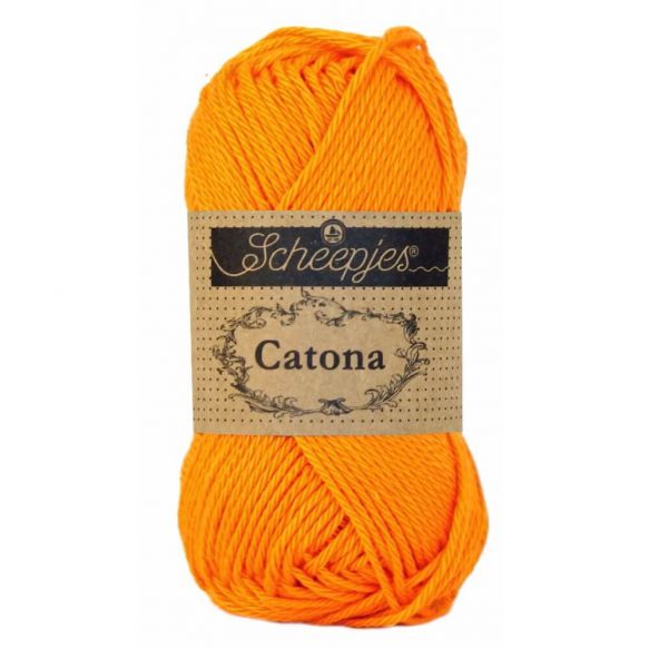 Scheepjes Catona 50gm - 281 Tangerine