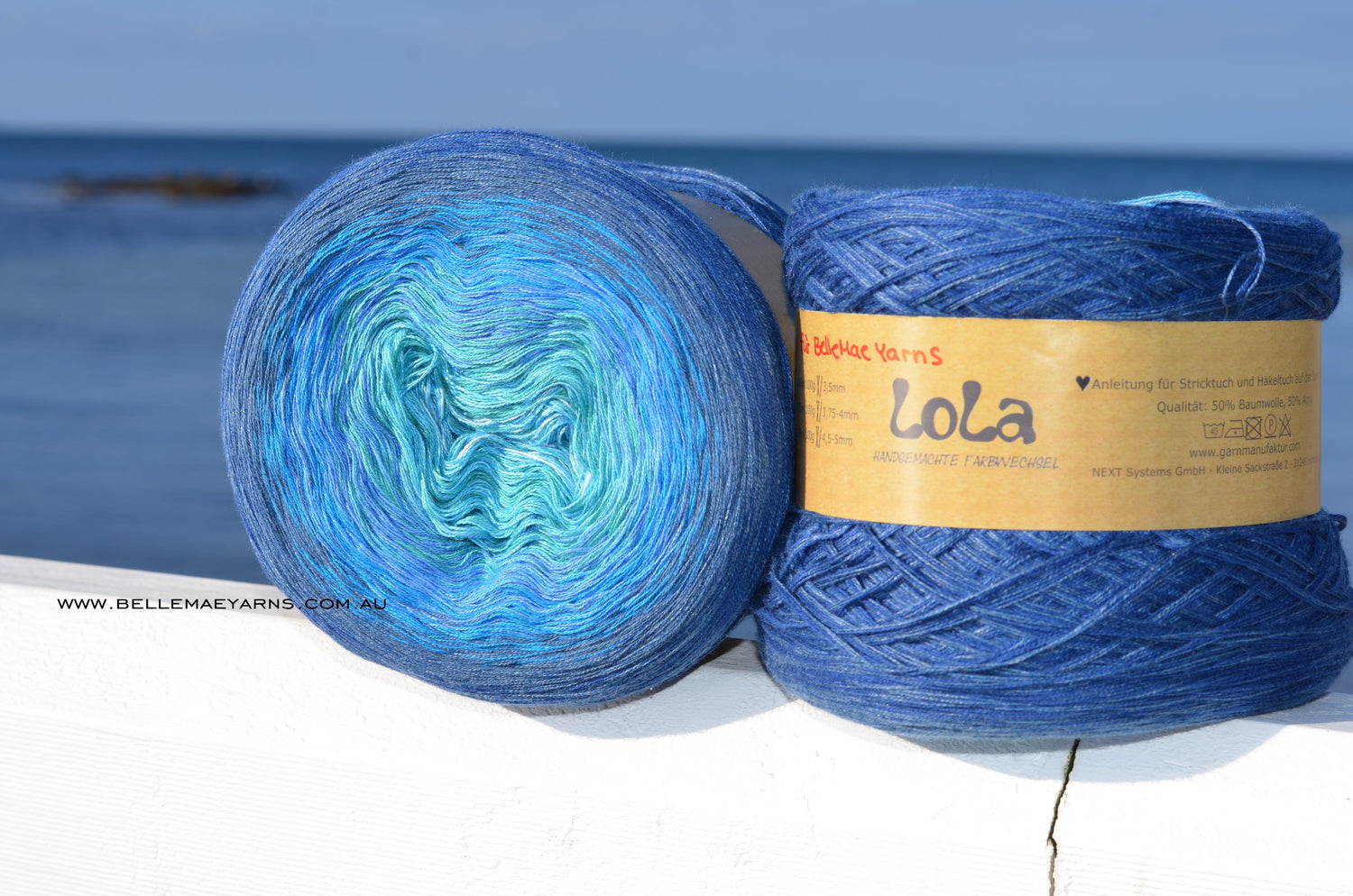 PREORDER BMY Design Series - Ocean Dreaming by BelleMae Yarns