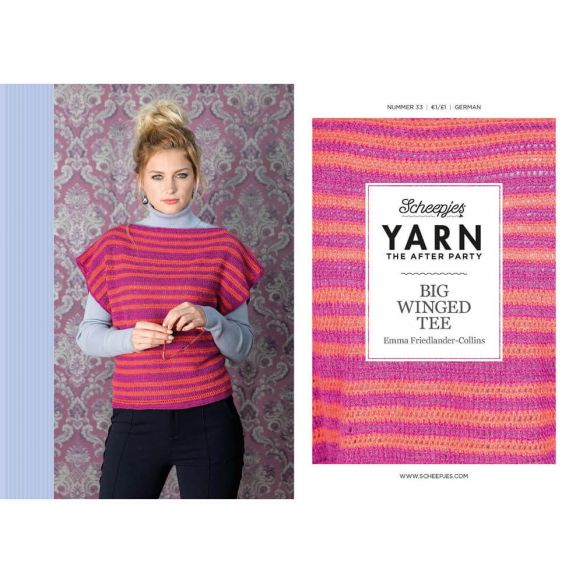 YARN The After Party no. 33 Big Winged Tee by Emma Friedlander-Collins