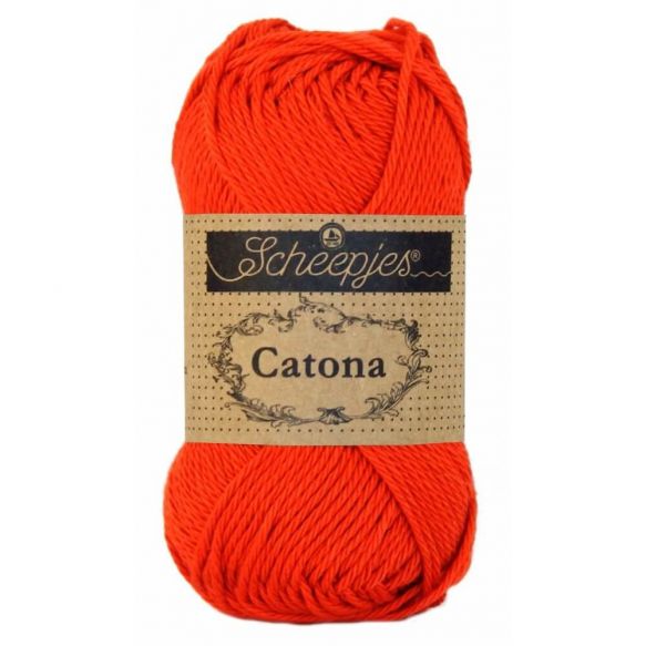 Scheepjes Catona 50gm - 390 Poppy Rose