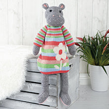 Knitted Wild Animal Friends by Louise Crowther KIT - Elsie the Hippopotamus - Yarn Only