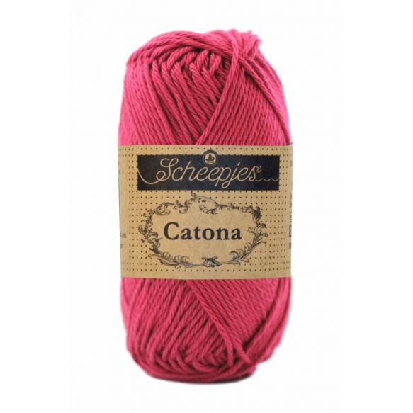 Scheepjes Catona 50gm - 413 Cherry