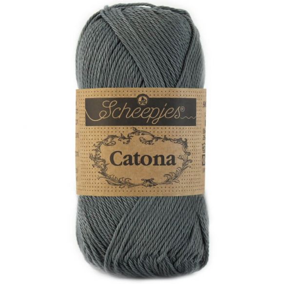 Scheepjes Catona 50gm - 501 Anthracite
