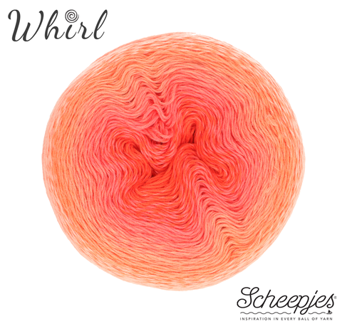 Scheepjes Ombre Whirl 557 Coral Catastrophe