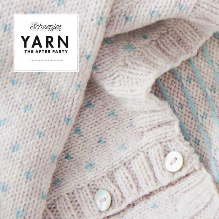 YARN The After Party no. 59 Bird's Eye Cardigan by Simy's Studio