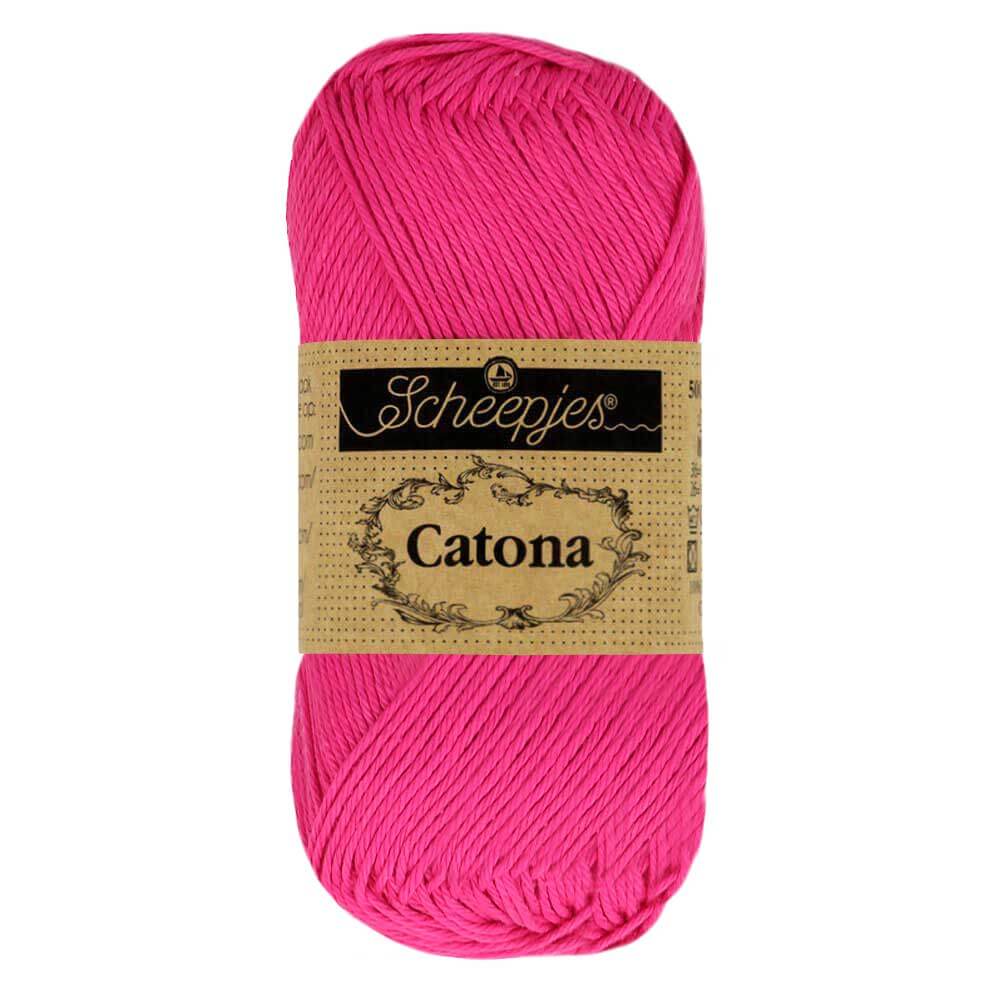 Scheepjes Catona 10gm - 604 Neon Pink