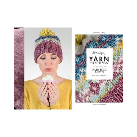 YARN The After Party no. 07 Fair Isle Hat by Maya Bosworth