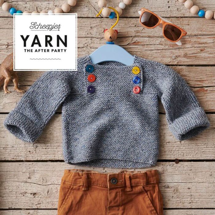 YARN The After Party no. 83 Bibbed Sweater by Jane Burns