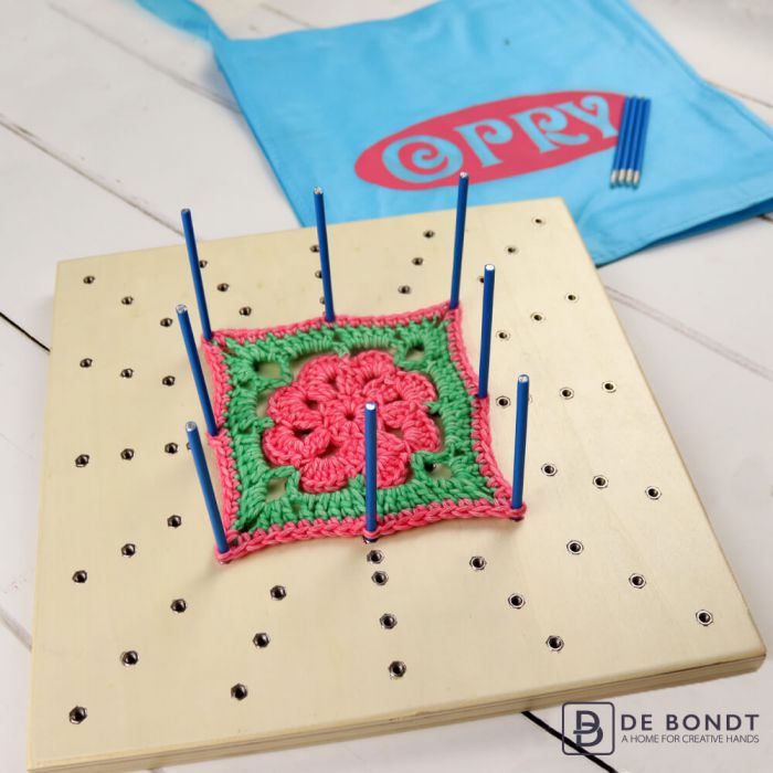 Opry Granny Square Blocking Board - Double Sided