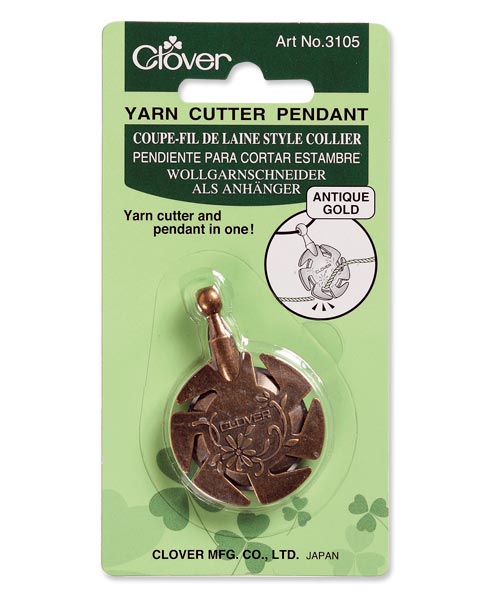 Clover Pendant Yarn Cutter