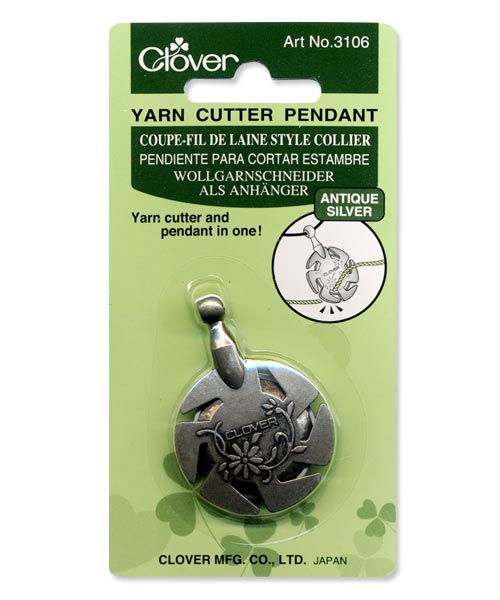 Clover Pendant Yarn Cutter