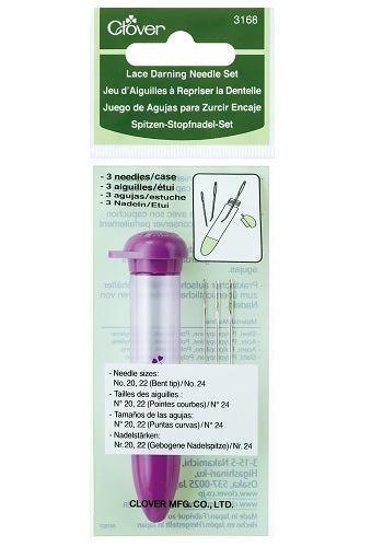 Clover Darning Needle Lace - Purple