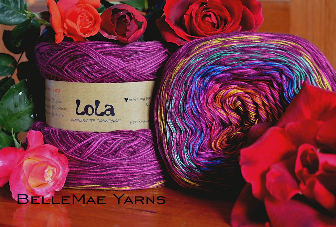 Lola Rainbow in the Roses