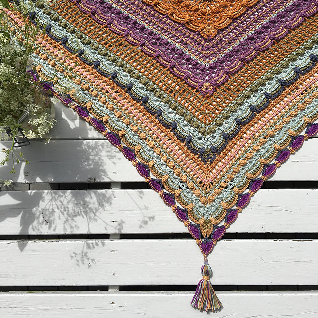 POPULAR!! Lost In Time Shawl Yarn Pack by Johanna Lindahl