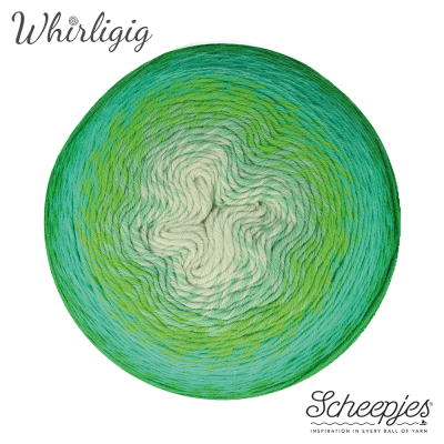 Scheepjes Whirligig - 207 Green to Blue