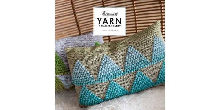 YARN The After Party Pattern no. 17 Wild Forest Cushions by Esme Crick