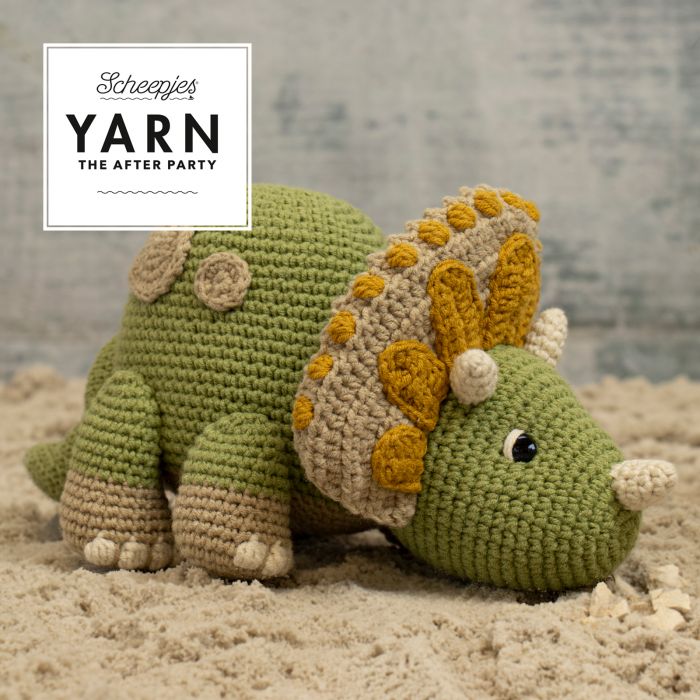 YARN The After Party no. 105 Trico Triceratops by Halime Öze
