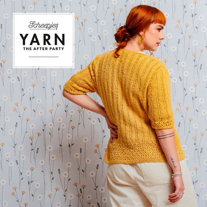 YARN The After Party no. 121 Worker Bee Cardigan - LAST COPY