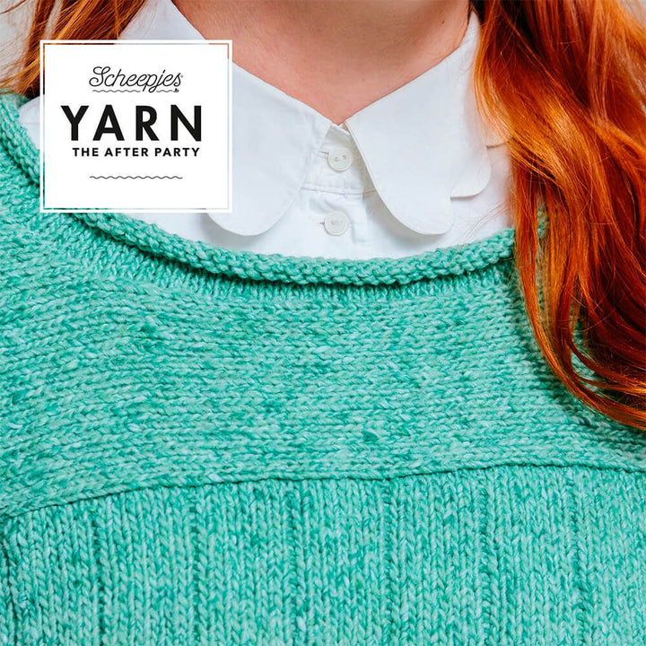 YARN The After Party no. 123 Bookworm Sweater by Simy's Studio