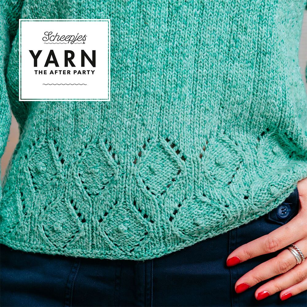 YARN The After Party no. 123 Bookworm Sweater by Simy's Studio