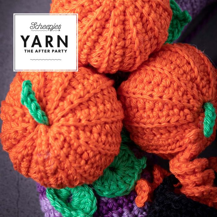 YARN The After Party no.76 Zoey Halloween Wreath designed by Val Pierce - LAST COPY
