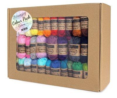 Scheepjes Catona Colour Pack 109 x 10gm - AVAILABLE NOW