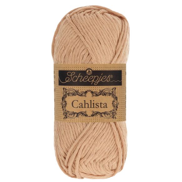 Scheepjes CAHLISTA 50gm 502 Camel