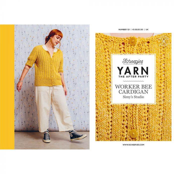 YARN The After Party no. 121 Worker Bee Cardigan - LAST COPY