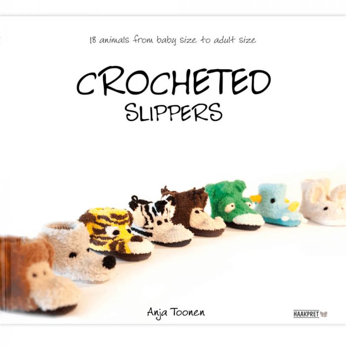 CROCHETED  SLIPPERS - ANJA TOONEN