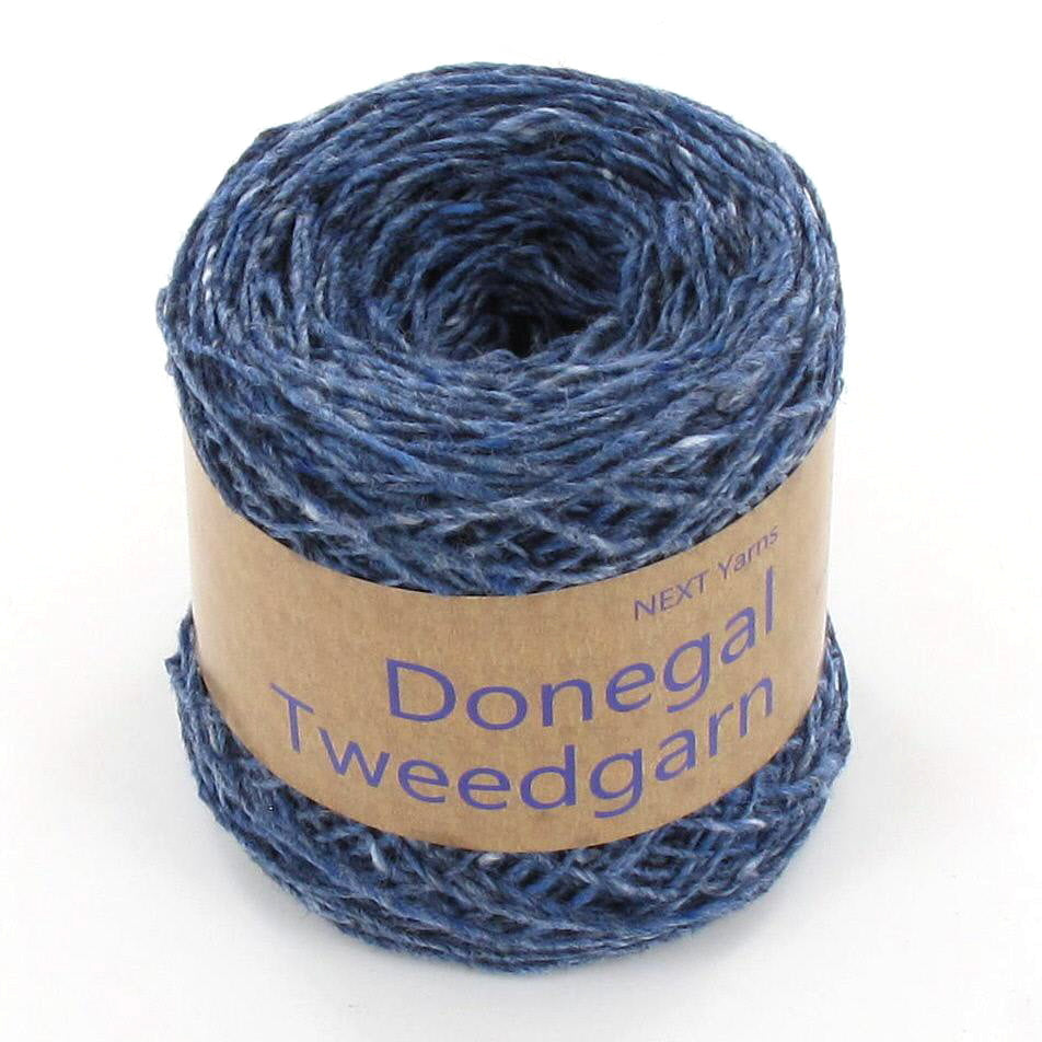 Donegal Tweed Merino Wool #15 Blue