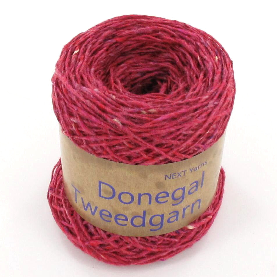 Donegal Tweed Merino Wool #22 Raspberry Pink