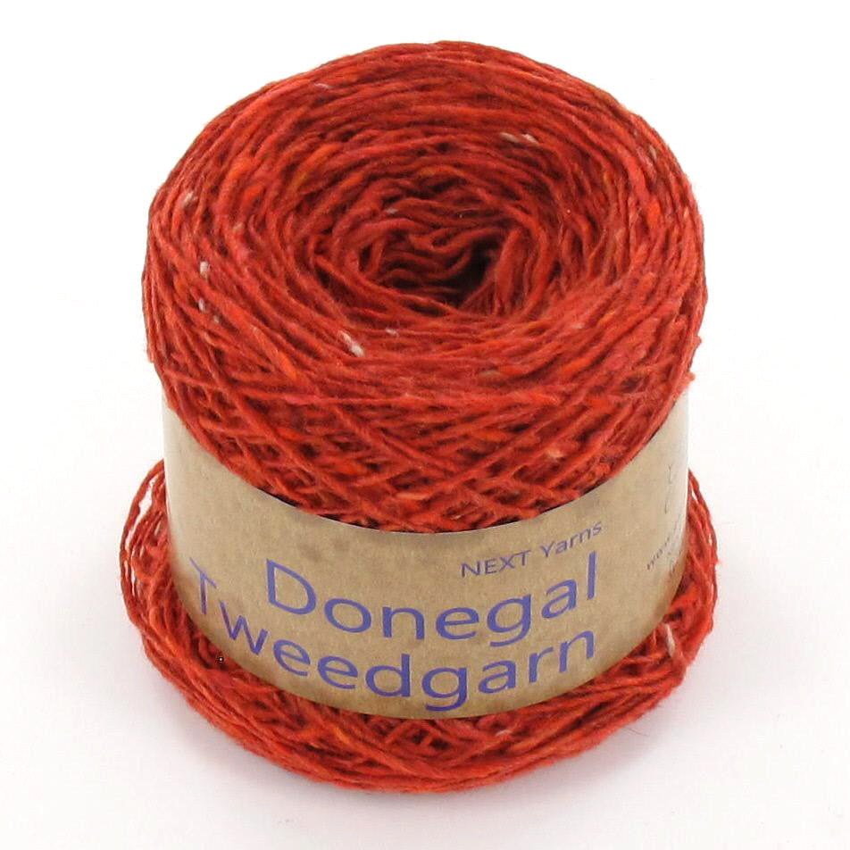 Donegal Tweed Merino Wool #30 Orange