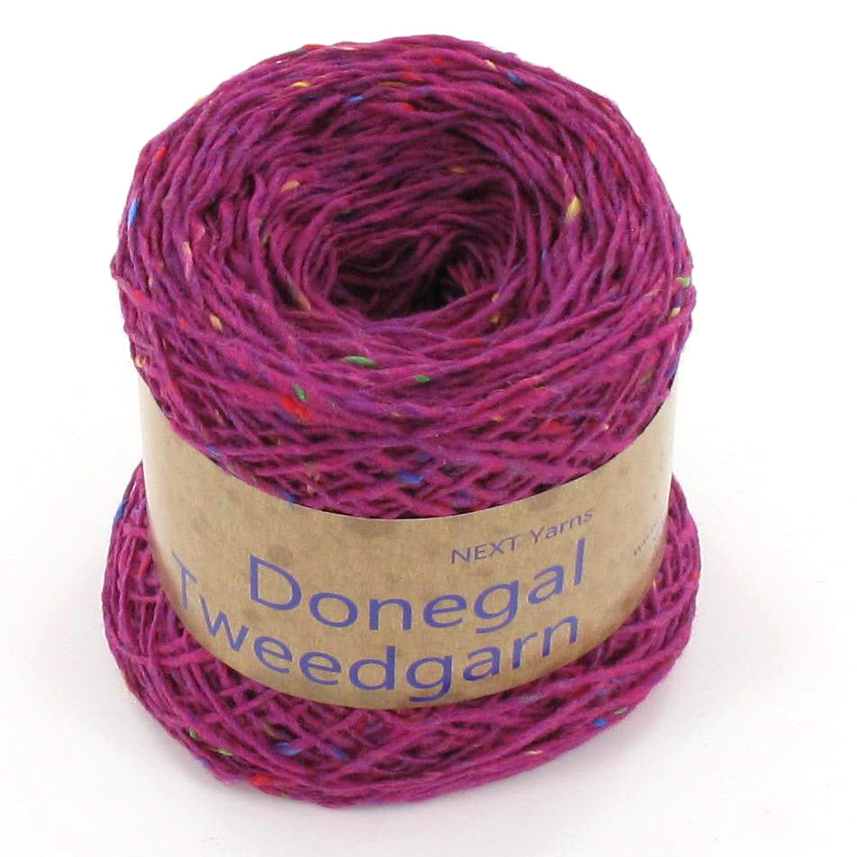 Donegal Tweed Merino Wool #66 Fuchsia