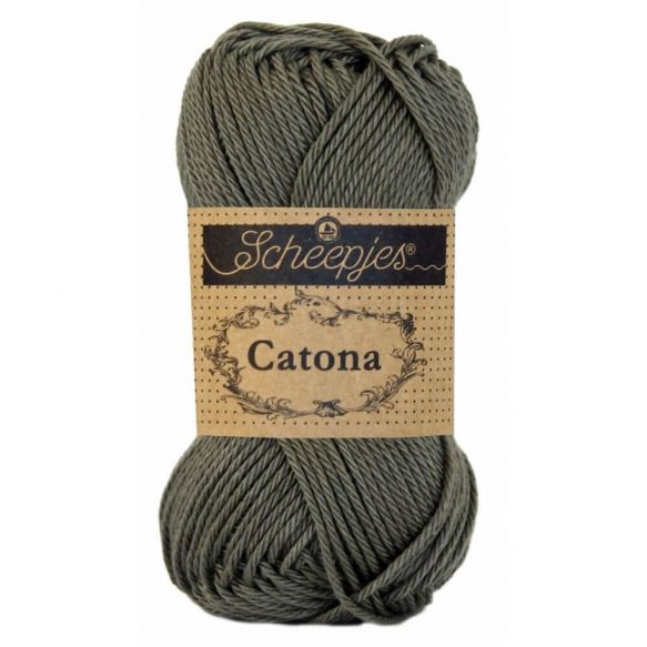 Scheepjes Catona 50gm - 387 Dark Olive