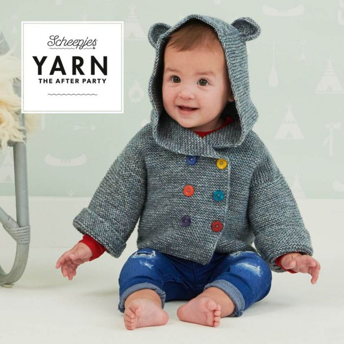 YARN The After Party no. 112 Billy Bear Jacket by Jane Burns