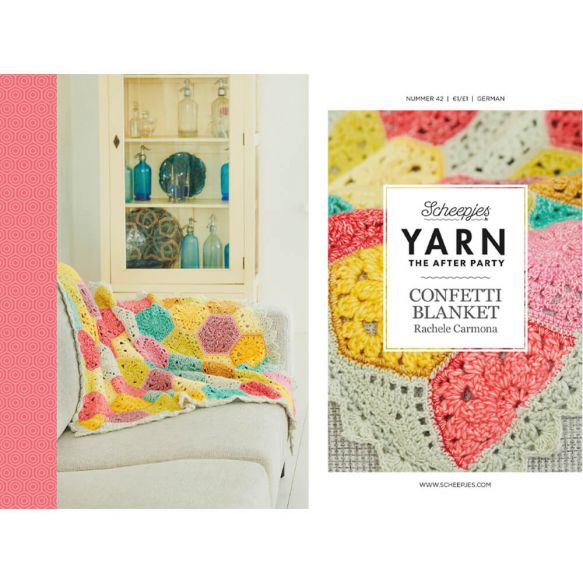 YARN The After Party no. 42 Confetti Blanket by Rachele Carmona