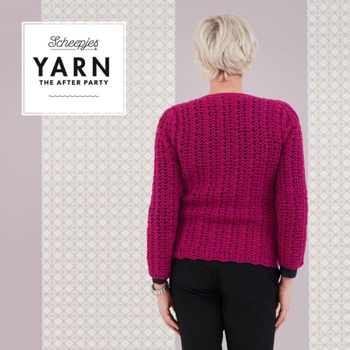 YARN The After Party no. 48 Posy Cardigan by Margaret Hubert