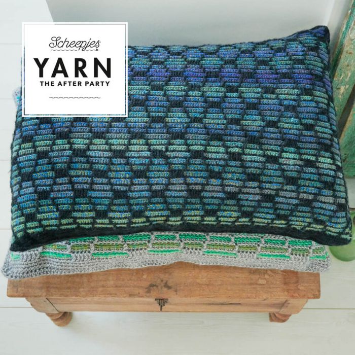 YARN The After Party no. 50 Honeycomb Cushion by Mark Roseboom