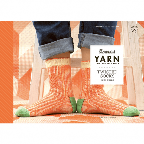 YARN The After Party no. 53 Twisted Socks by Jane Burns