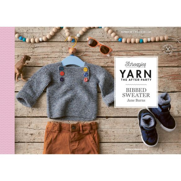 YARN The After Party no. 83 Bibbed Sweater by Jane Burns