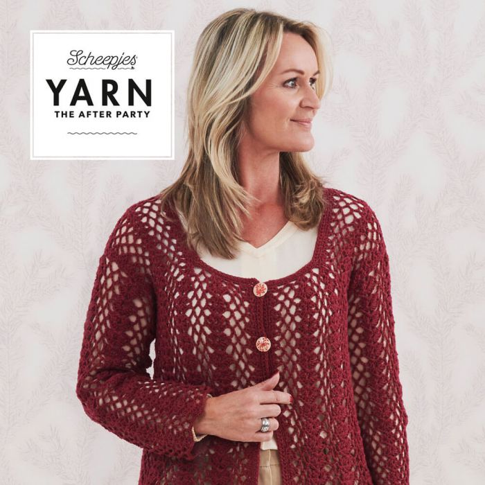 YARN The After Party no. 90 Sunflare Cardigan by Margaret Hubert